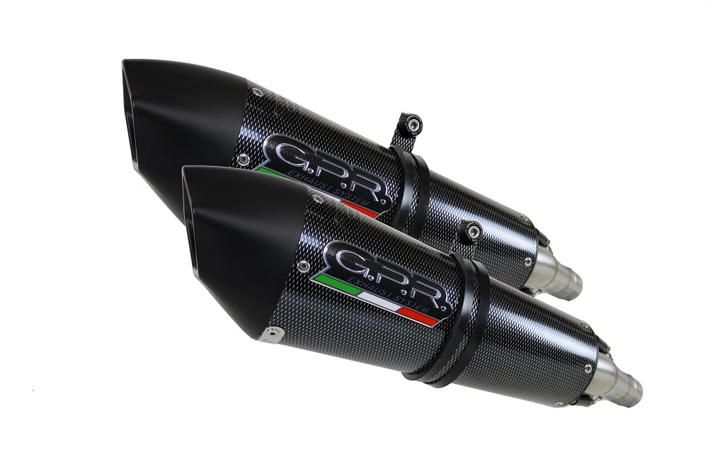 GPR Ducati Monster 1100 2009/10 Pair of EC-Approv. slip-on exhaust catalized Gpe