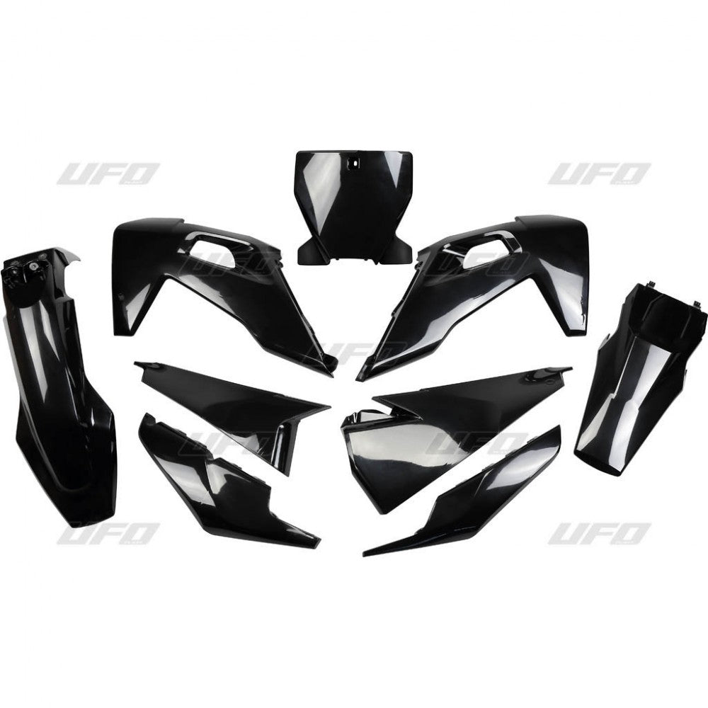 UFO Muovisarja 5-osainen Musta HVA TC/FC 125-450 19-