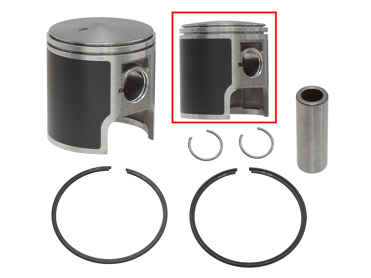 Piston complete Rotax 377 0.25