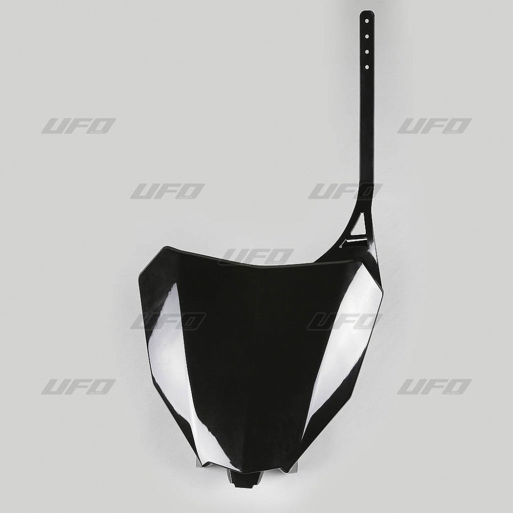 UFO Etunumerokilpi CRF250R/RX 18- / CRF450R/RX 2017-20 Musta 001