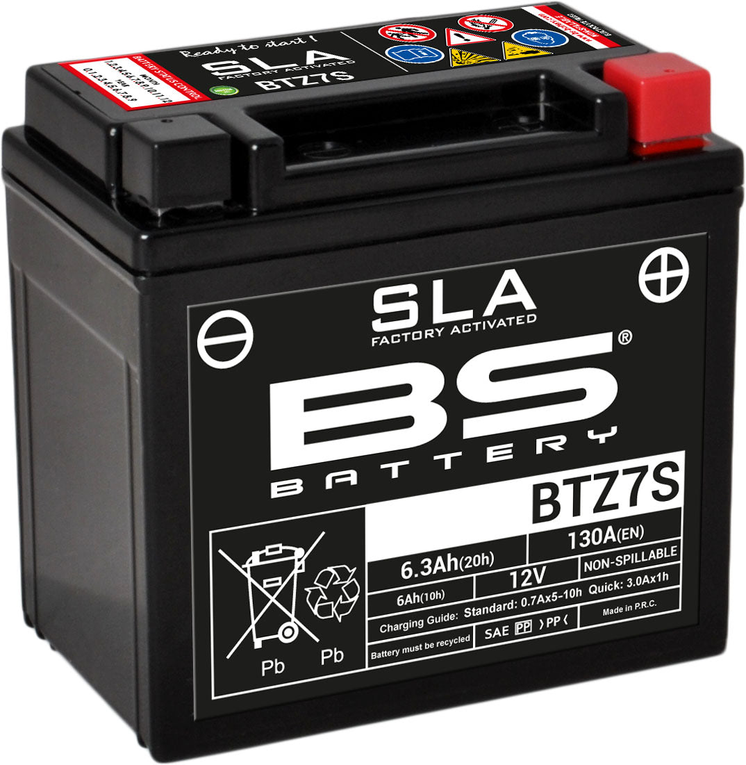 BS Battery  BTZ7S (FA) SLA - Sealed & Activated
