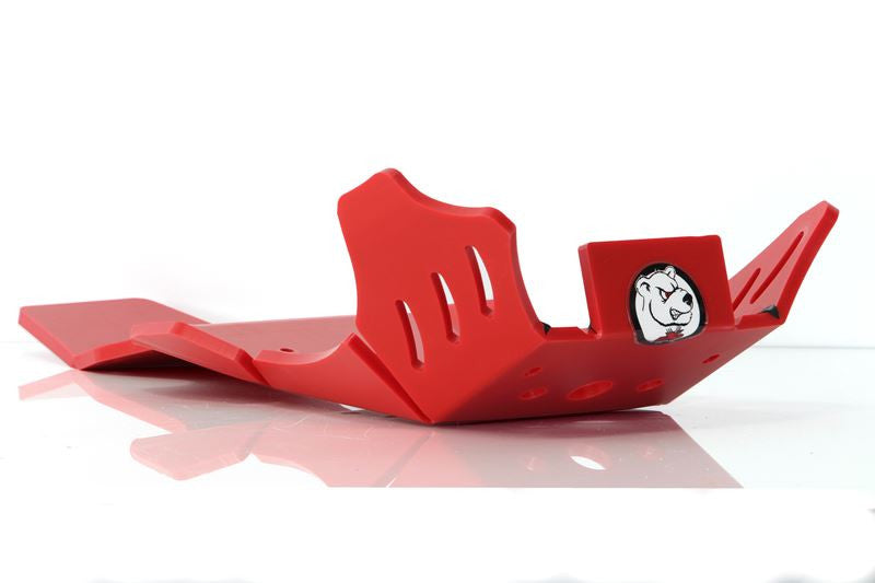 AXP Xtrem HDPE Skid Plate Red Gas-Gas EC250-EC300 21-22