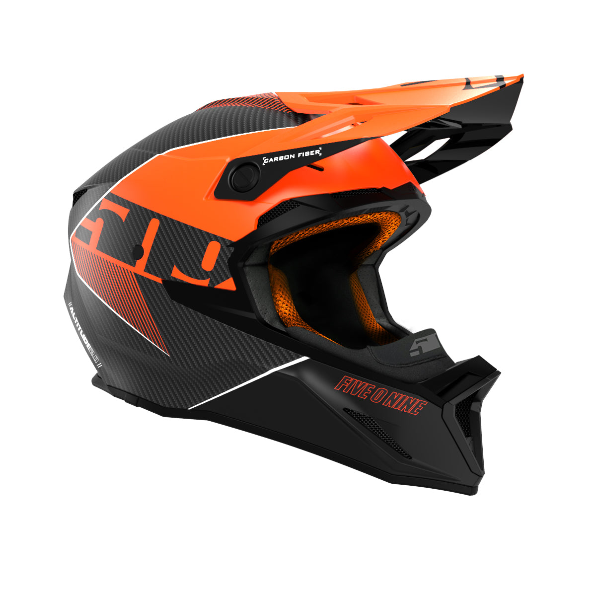 Altitude 2.0 Carbon Fiber 3K Hi-Flow Kelkkakypärä