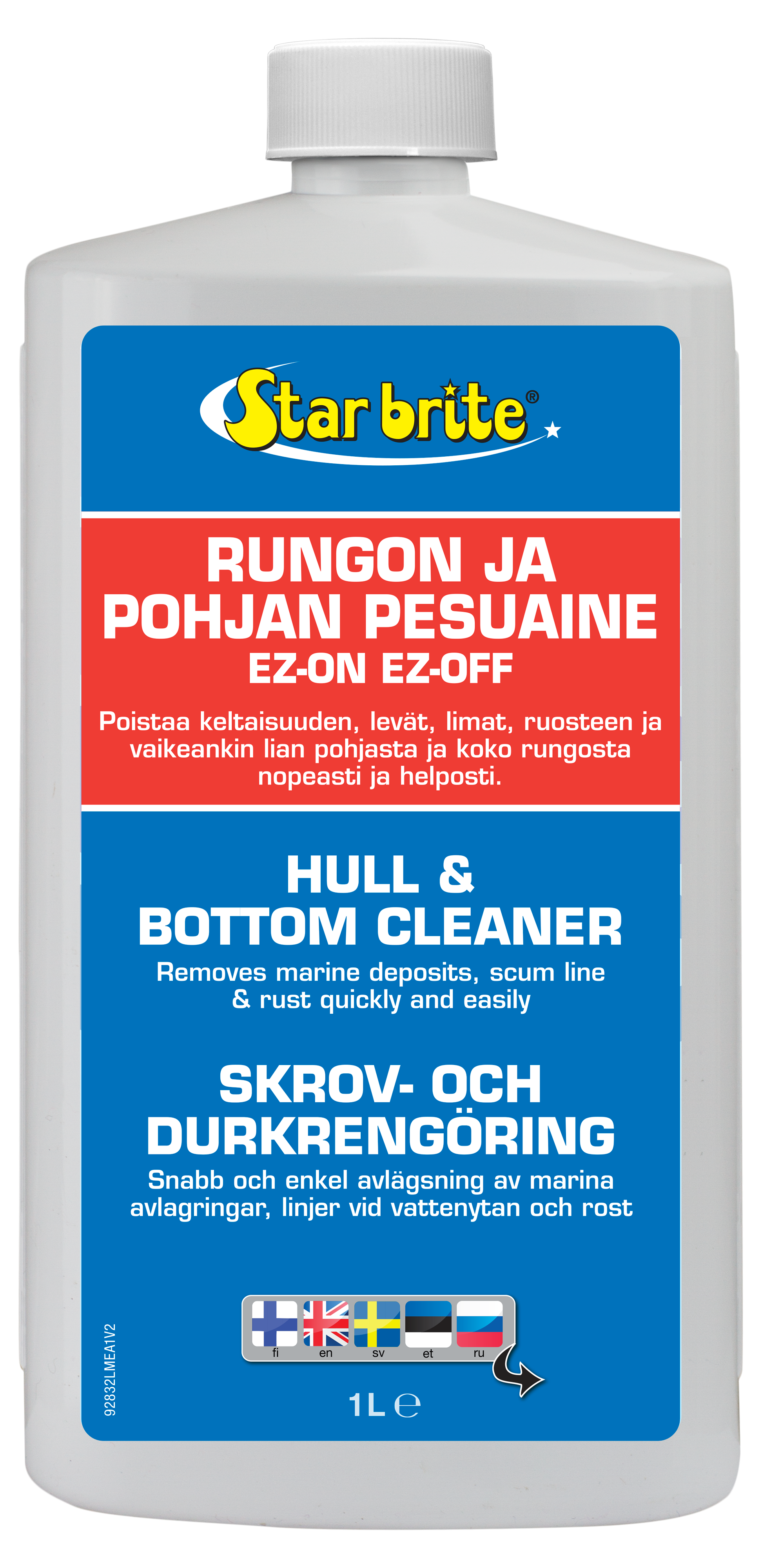 Star brite EZ On EZ Off Rung.puhd.aine+näkinpoisto 1L
