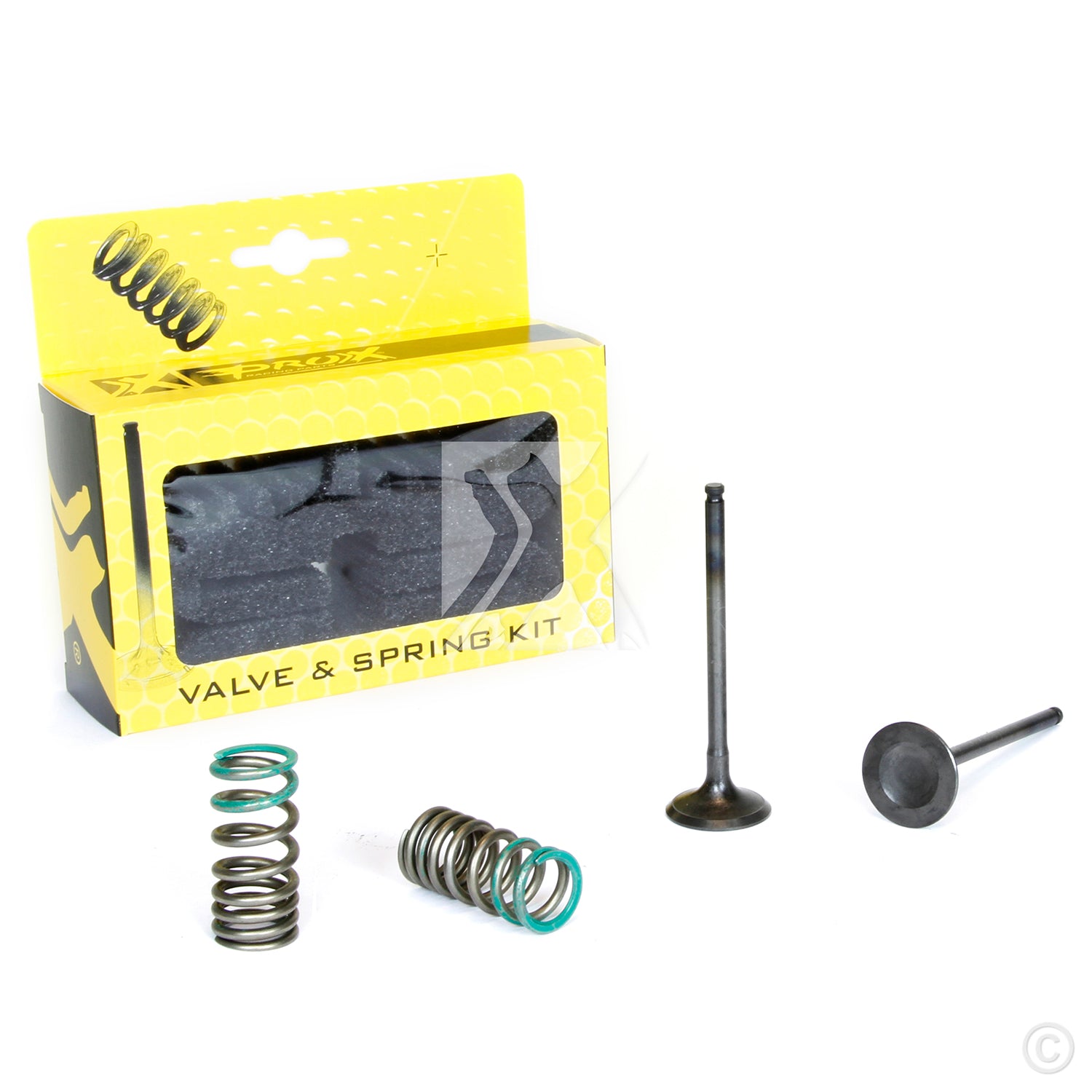 ProX Steel Exhaust Valve/Spring Kit YZ/WR250F '01-13