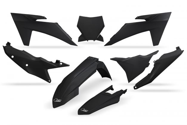 UFO Muovisarja 5-osainen Musta 001 KTM SX/SXF125-450 23-