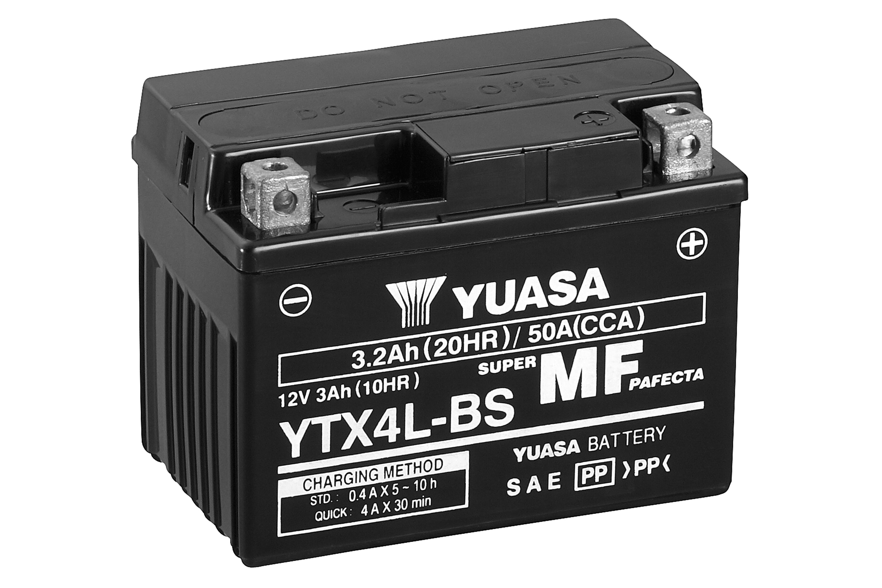 Yuasa akku,  YTX4L(WC) hapotettu