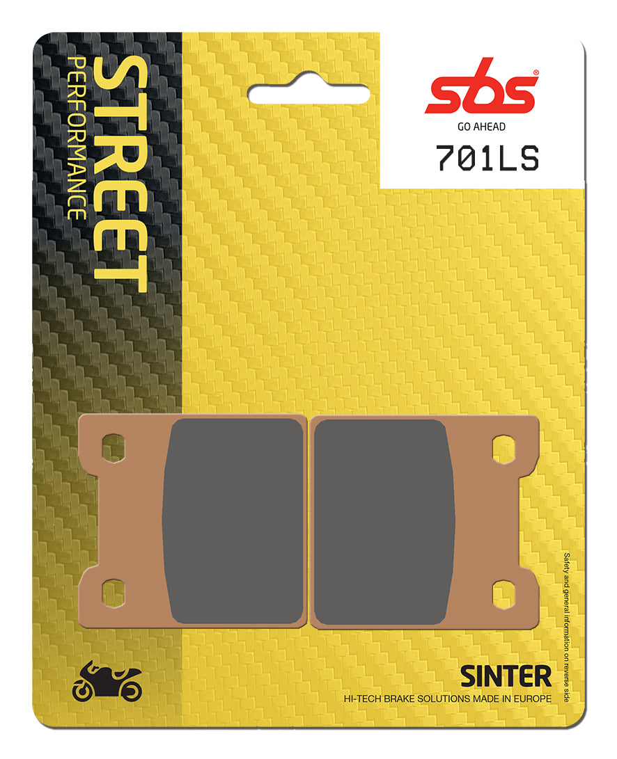 Sbs Jarrupalat Sintered Taakse