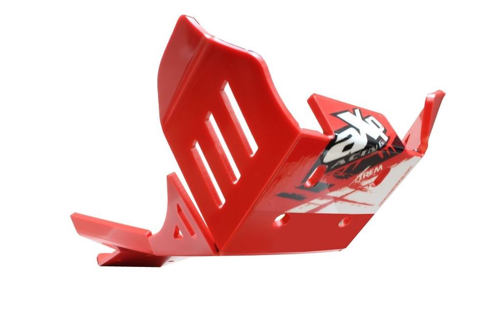 AXP Xtrem HDPE Skid Plate Red  Beta 350RR-390RR-430RR-480RR-500RR 14-19