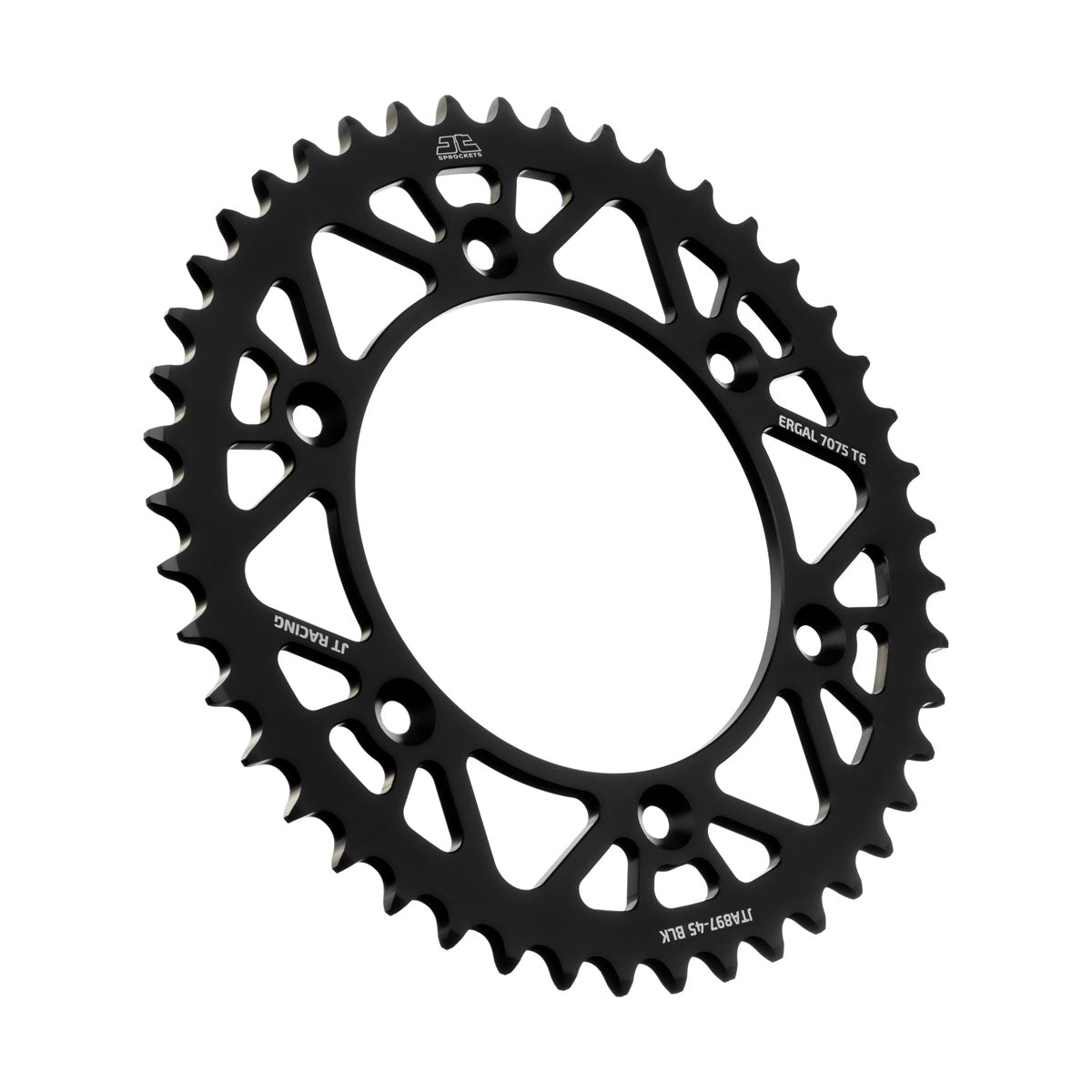 JT Takaratas Alumiini 7075 T6 Musta JTA897.45BLK