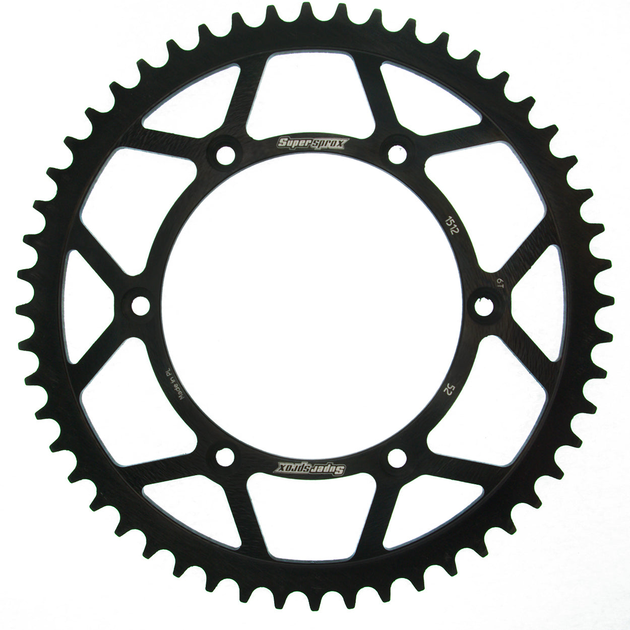 Supersprox Steel takaratas Beta/GasGas/Husqv. Musta 52