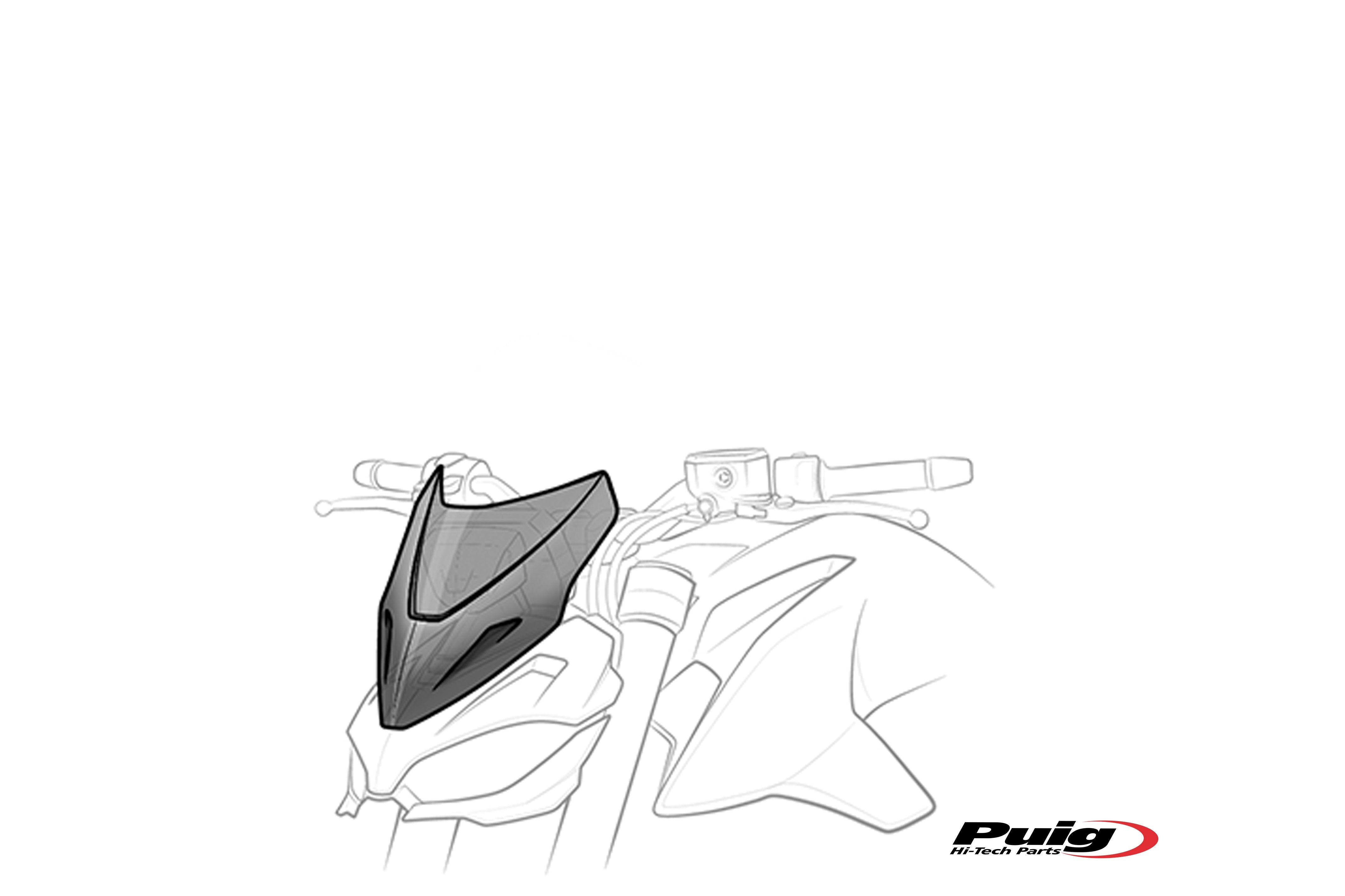 Puig Windshields N.G.Sport Yamaha Mt07 21'- C/Blue