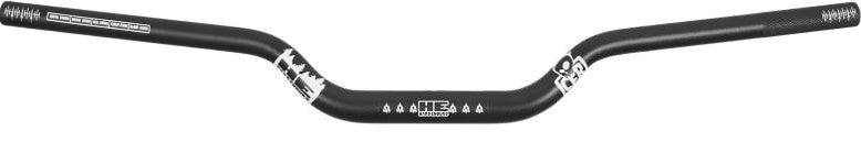 CFR Hard enduro handlebar 2”-50mm Rise Black/White