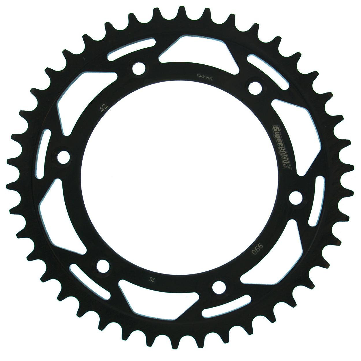 Supersprox Steel takaratas KTM/Husqv./Husab. Musta 42