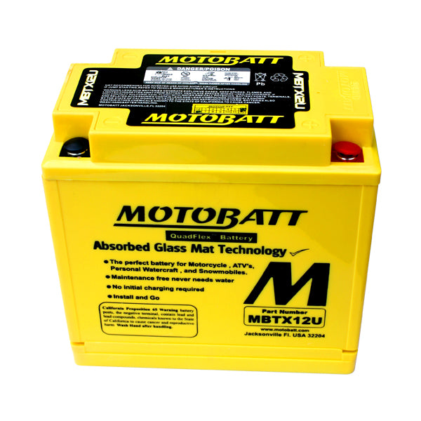 Motobatt akku, MBTX12U