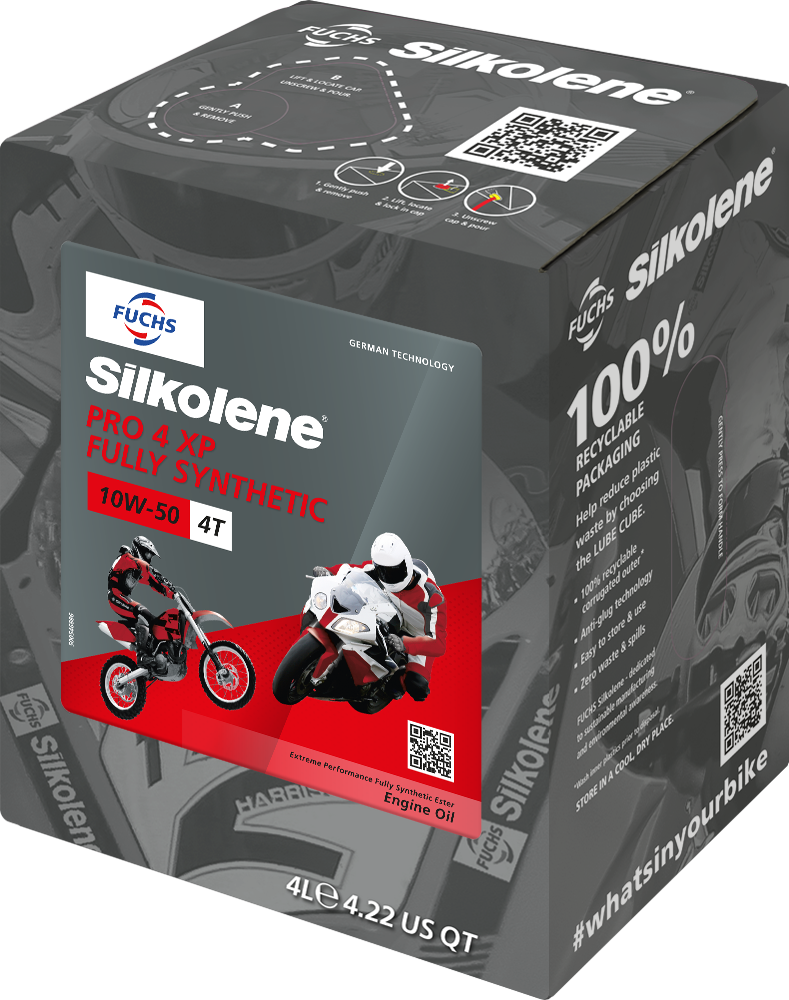 Silkolene Pro 4 10W-50 XP 4L CUBE