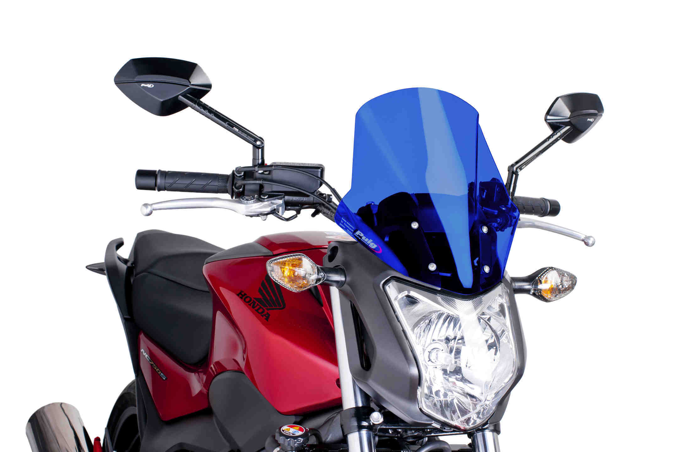 Puig Racing Screen Honda Nc750S 14-18' C/Blue