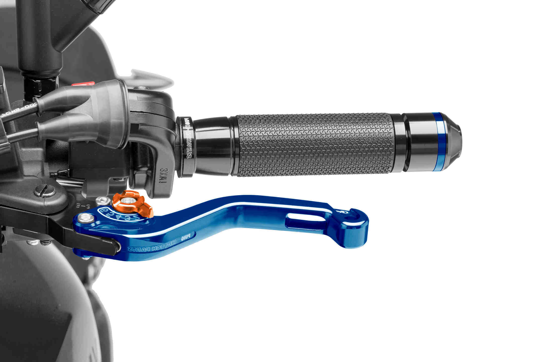 Puig Unfoldable Clutch Lever 16'C/Blue Selector C/Orang