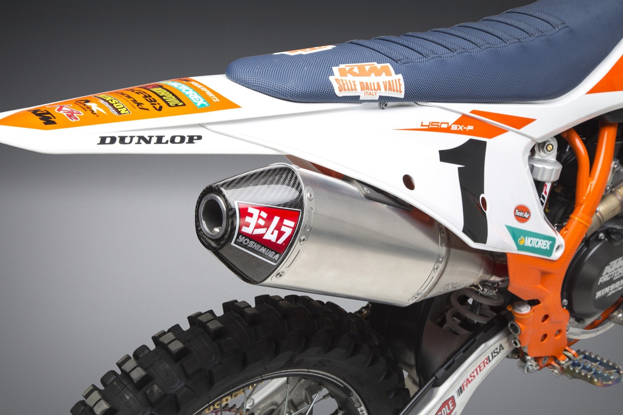 Yoshimura Ktm 450Sx-F / Husq Fc450 19-20 Signature Rs-4 So Ss-Al-Cf