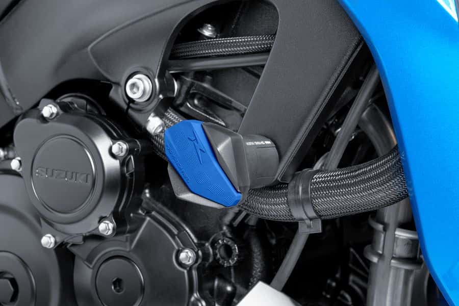 Puig Kit Caps Of Rubber Krash Pads R12 C/Blue