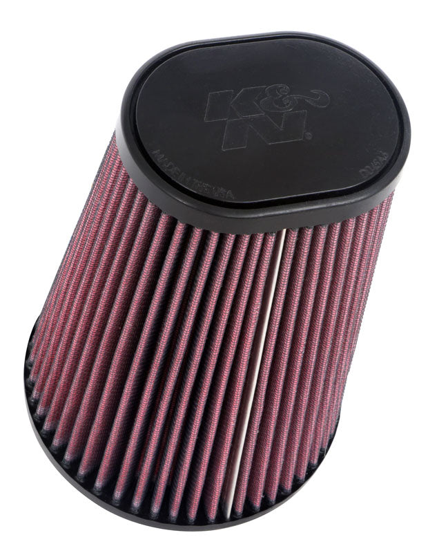 K&N Universal Clamp-On Air Filter 4-1/2"Flg, 5-7/8"B, 3-1/4" X 4-1/2"T, 8"H