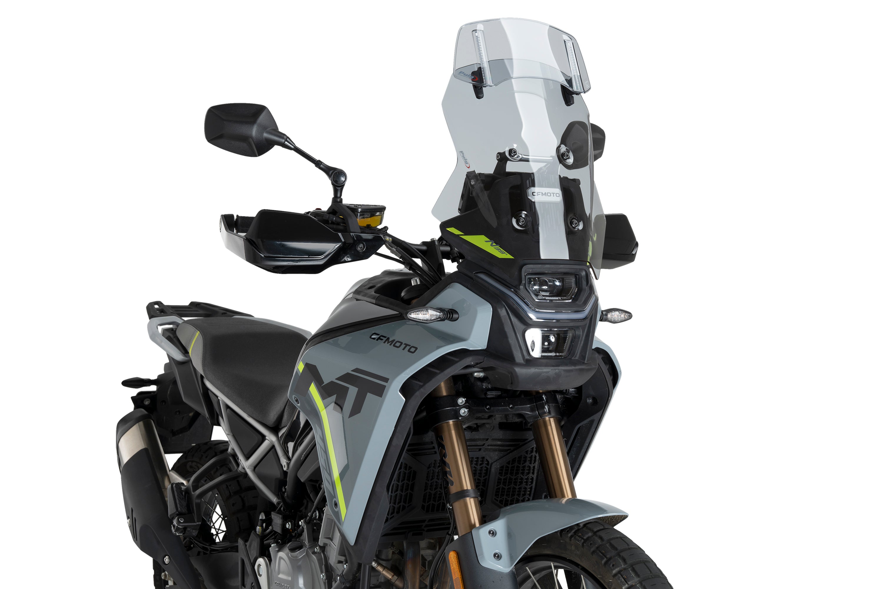 Puig Touring Screen W/Visor Cfmoto Cf 450Mt 24' C/Smoke