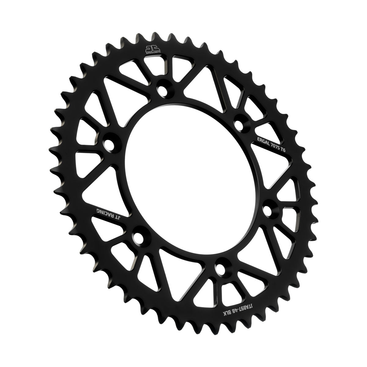 JT Takaratas Alumiini 7075 T6 Musta JTA897.48BLK