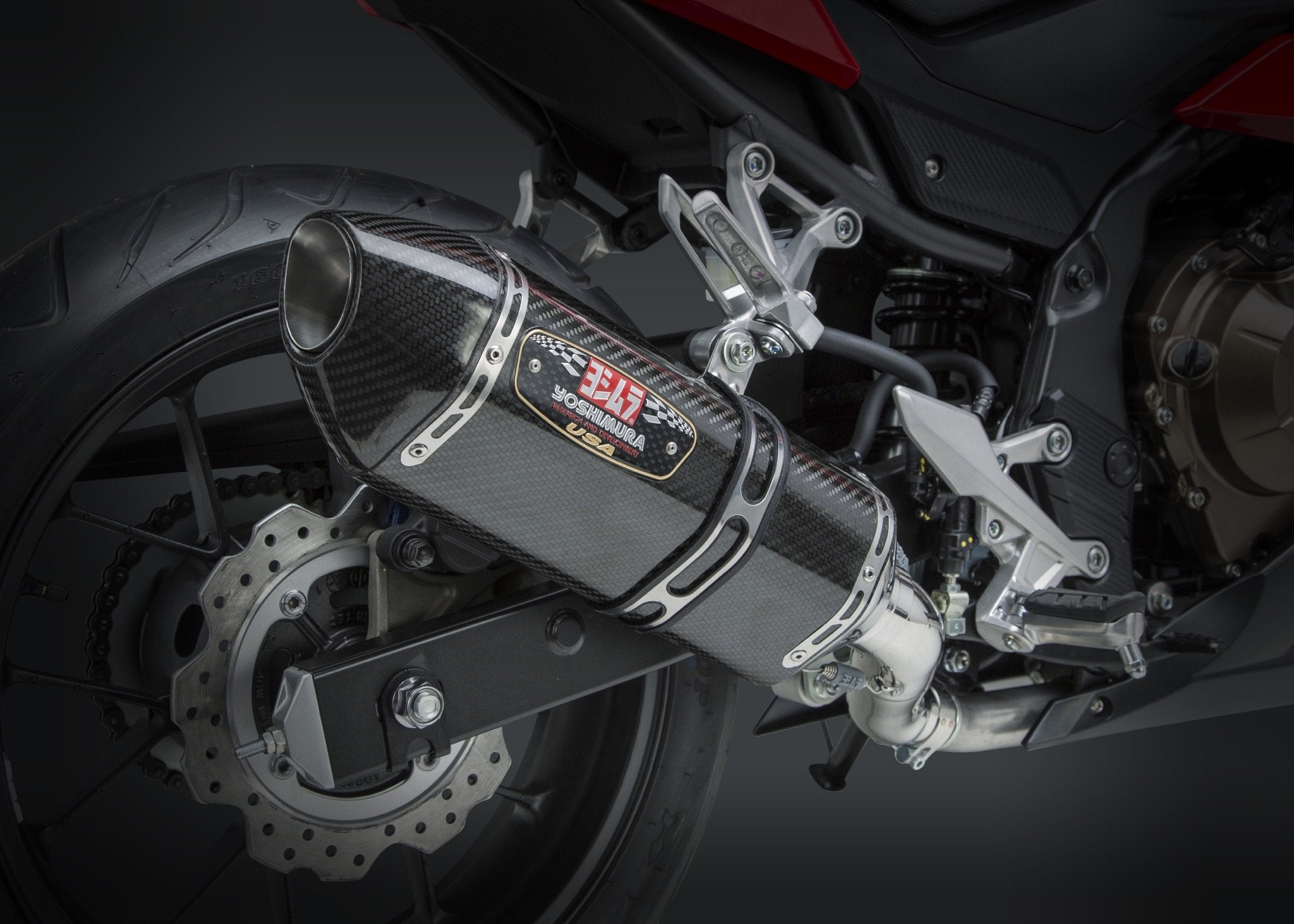 Yoshimura Honda Cbr500R 2016-18 / Cb500F 2016-17 Signature R-77 So Ss-Cf-Cf