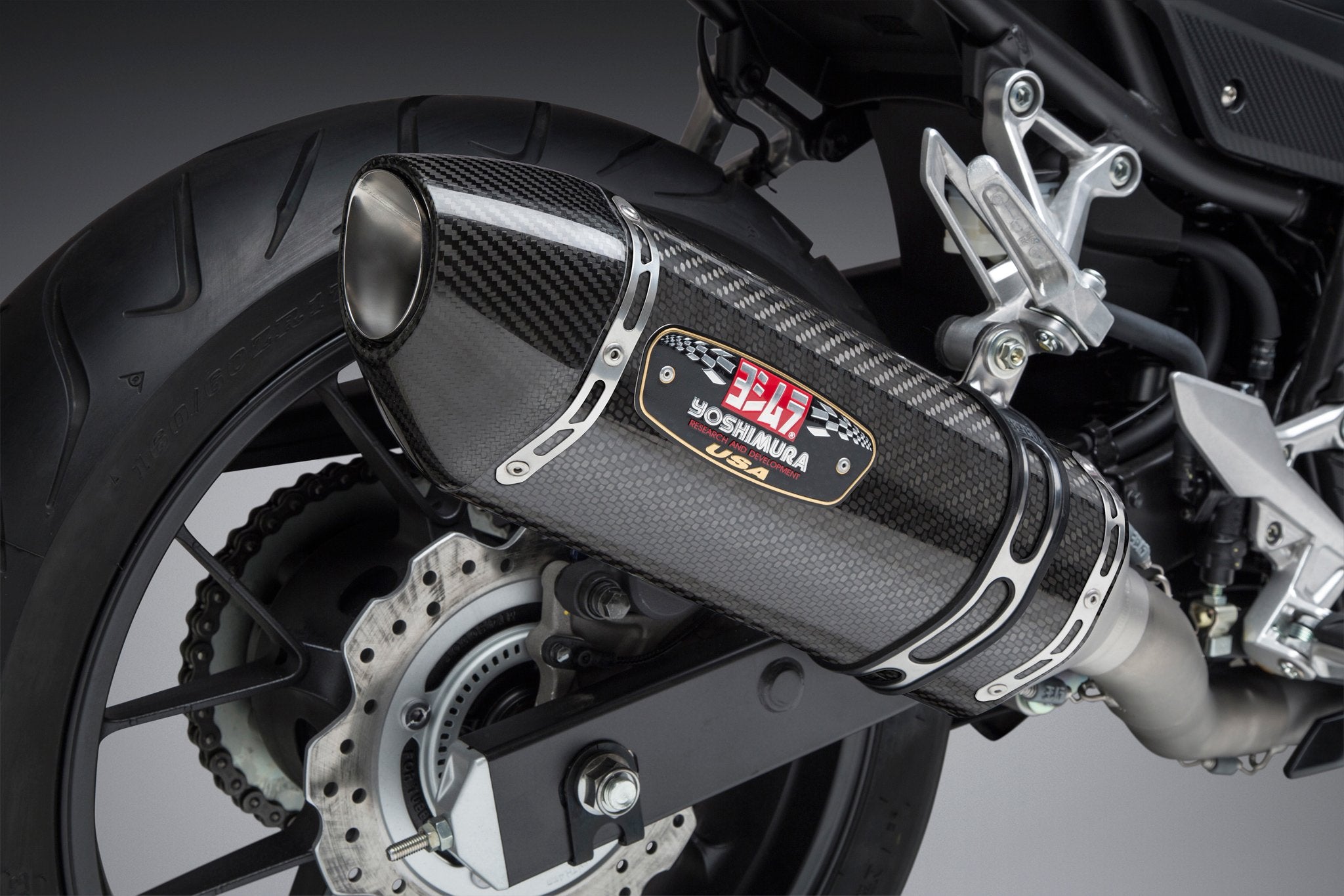 Yoshimura Honda Cbr500R 2016-18 / X 17-18 Race R-77 Fs Ss-Cf-Cf Works Finish