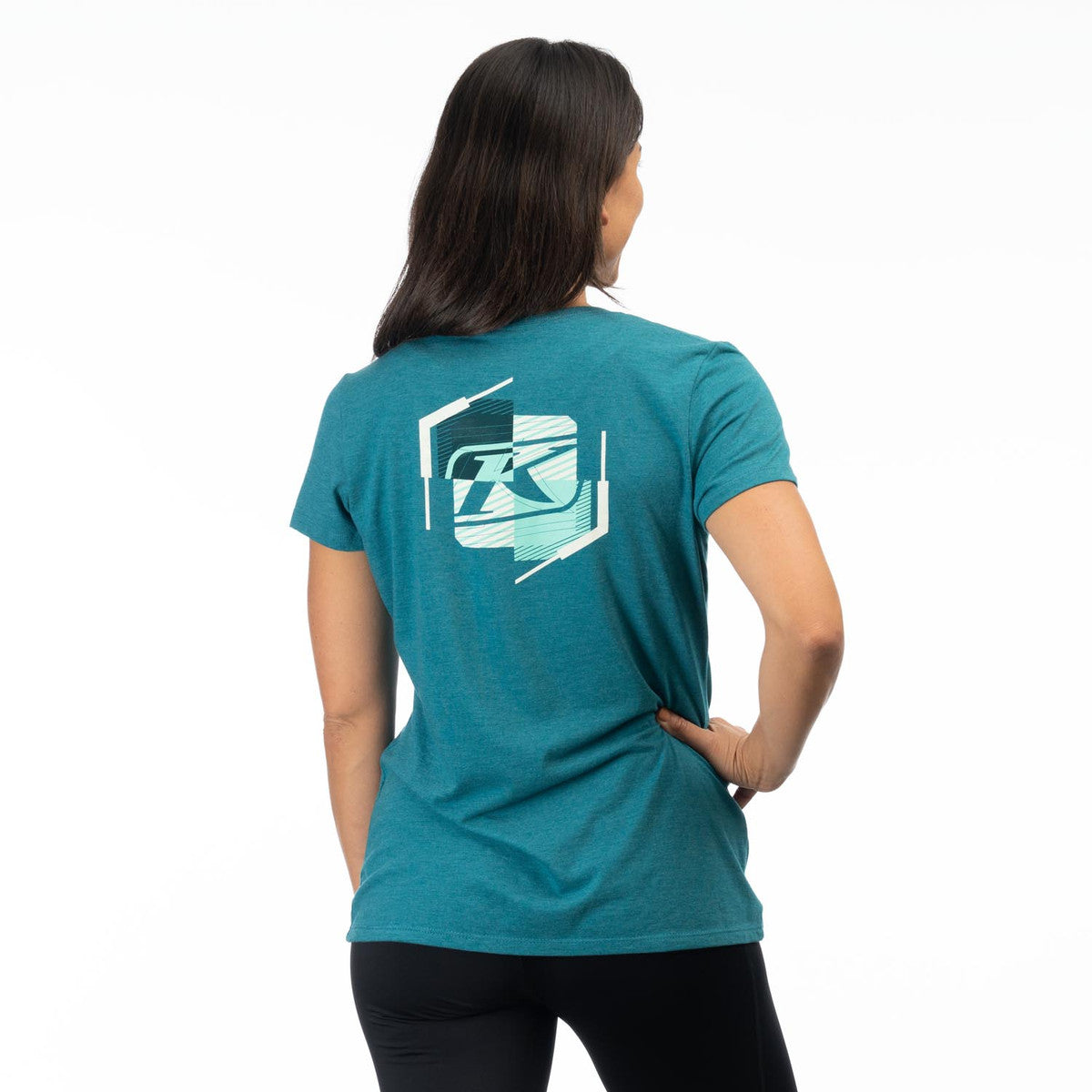 Naisten K Shield Crest Tri-blend T-paita
