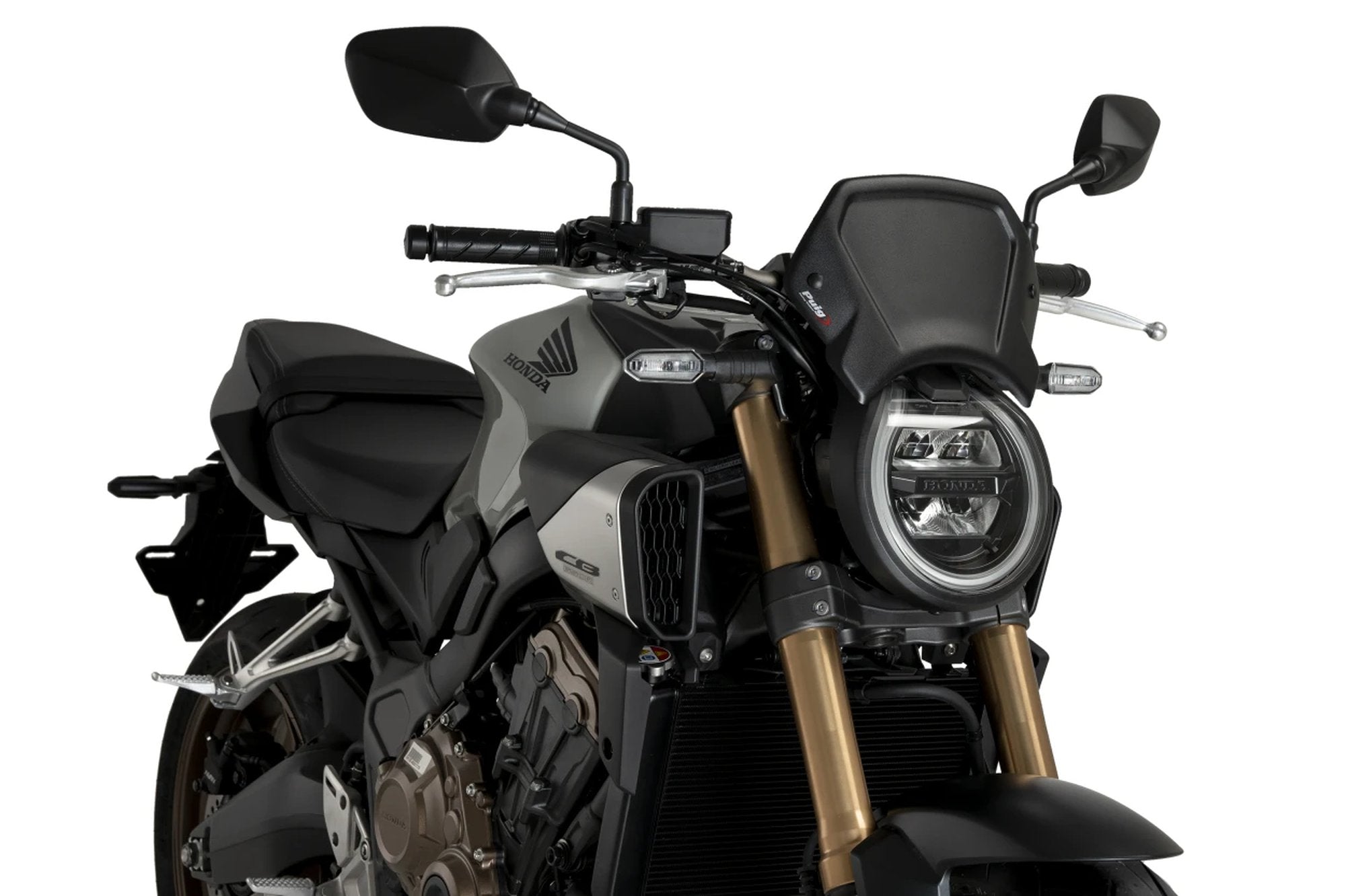 Puig Aluminium Front Plate Honda Cb650R Neo Sports Caf