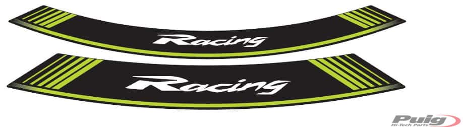 Puig Kit 8 Rim Strips Racing C/Green
