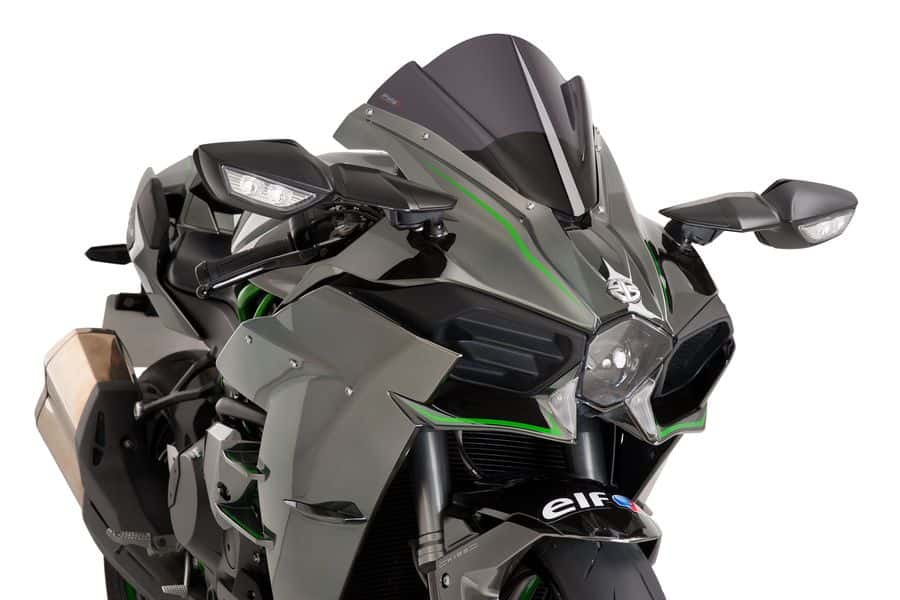 Puig Racing Screen Kawasaki Ninja H2/H2R 15'-18' C/Dark