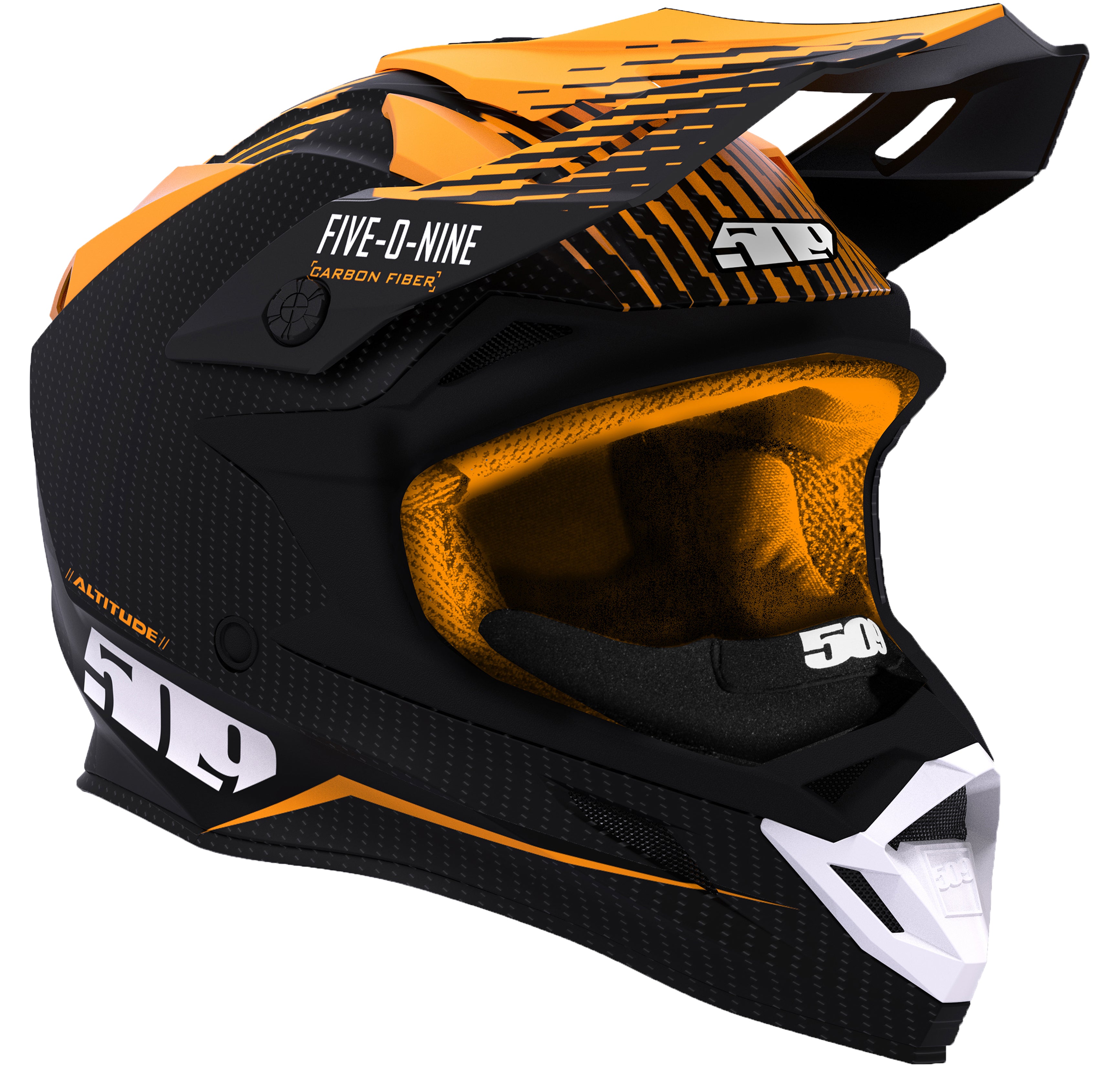 Altitude Carbon Fiber Шлем для снегохода