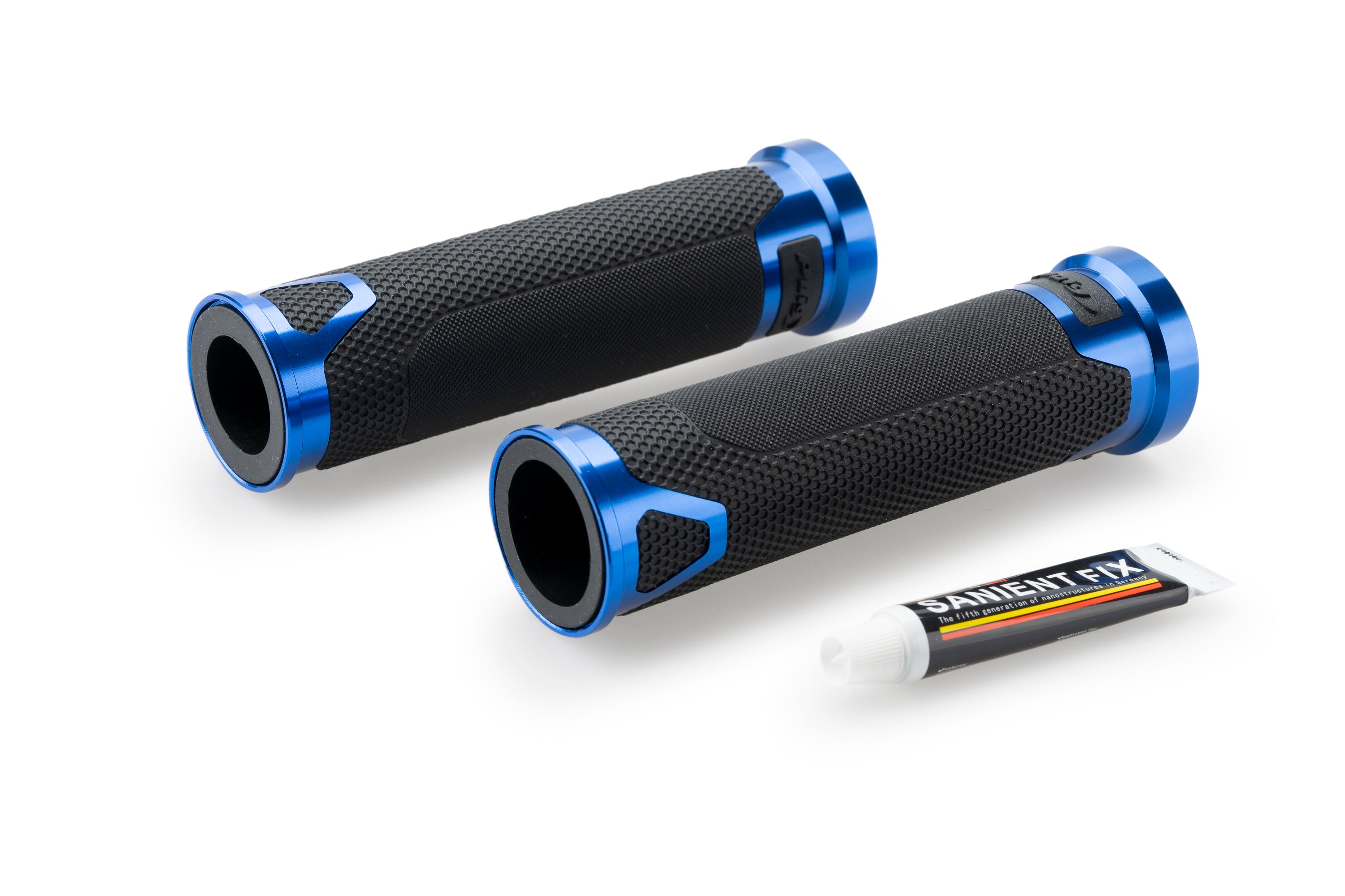 Puig Grips By Pair Puig Hi-Tech Revving 123Mm C/Blue
