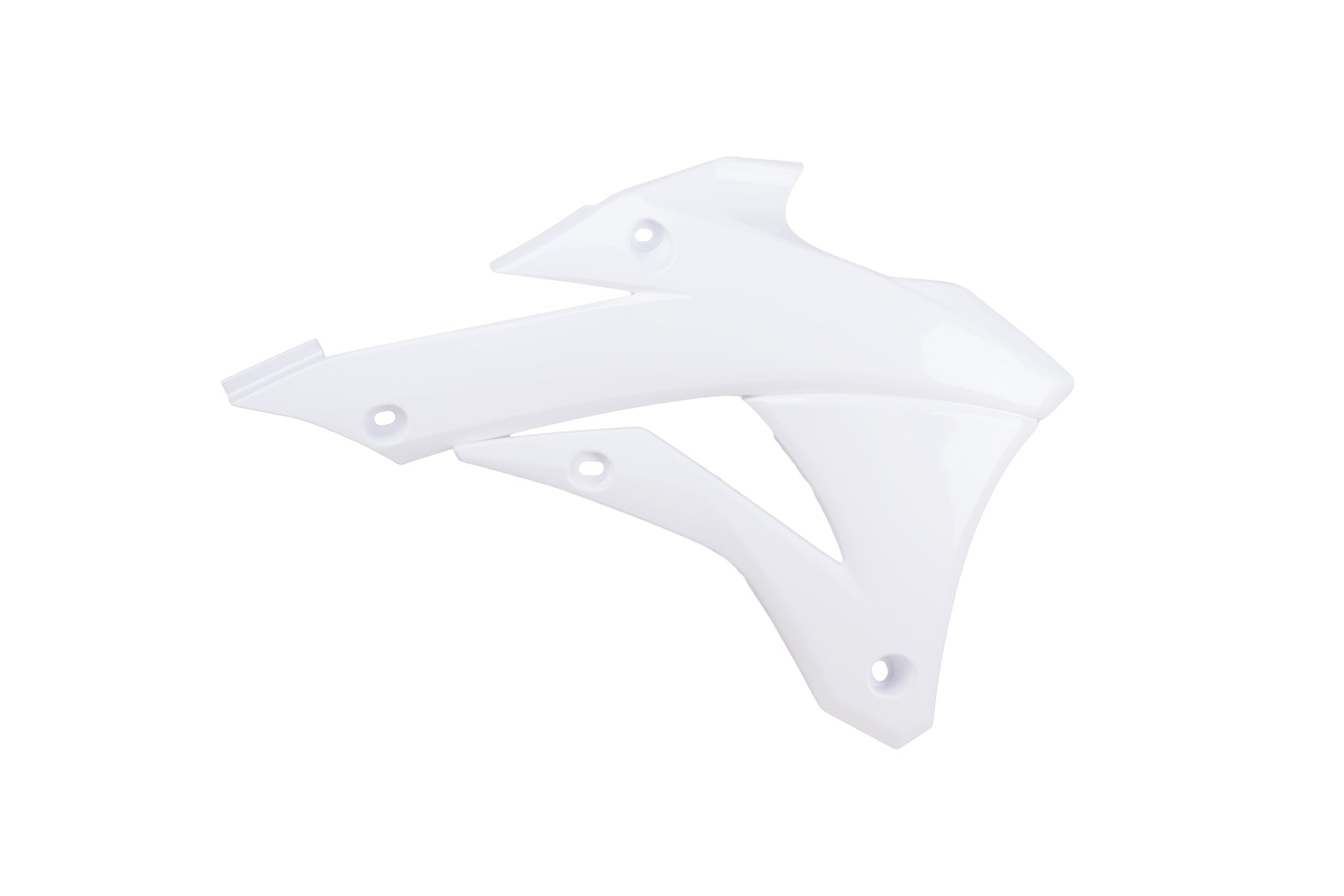 Polisport radiator scoops Kawasaki KX85/100(14-->) white