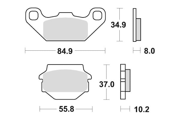 Sbs Jarrupalat Racing Sintered