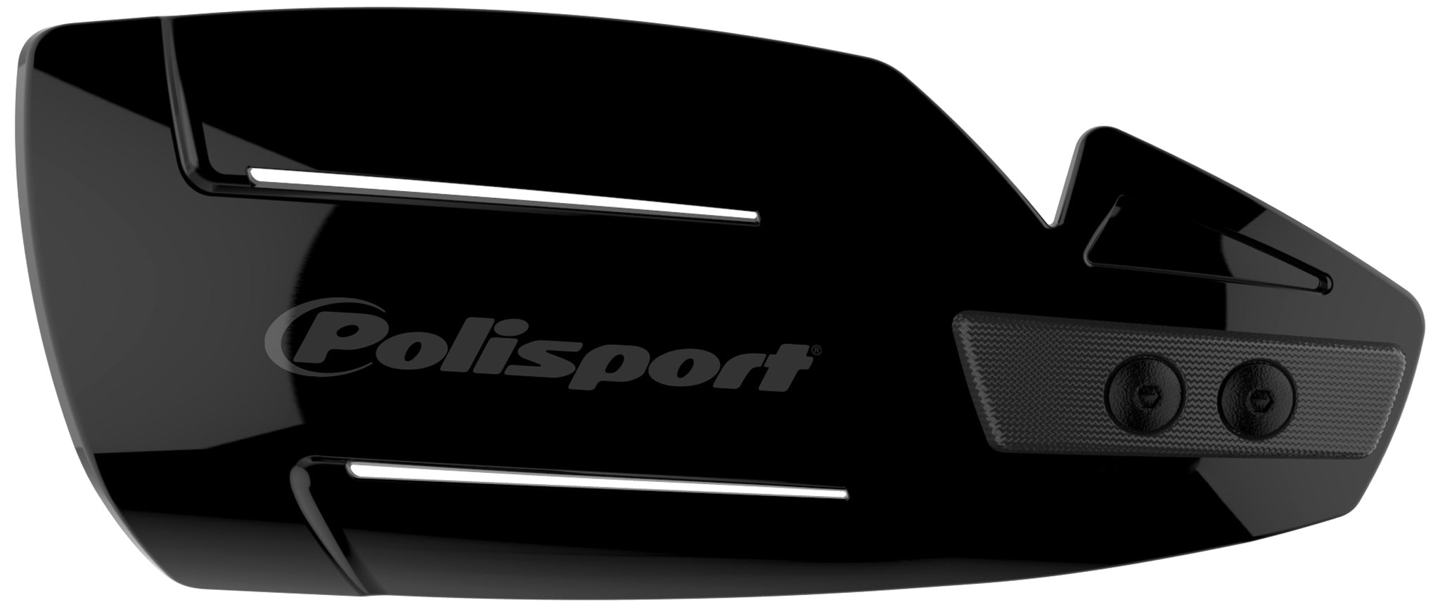 Polisport Hammer käsisuojat + kiinnikesarja musta