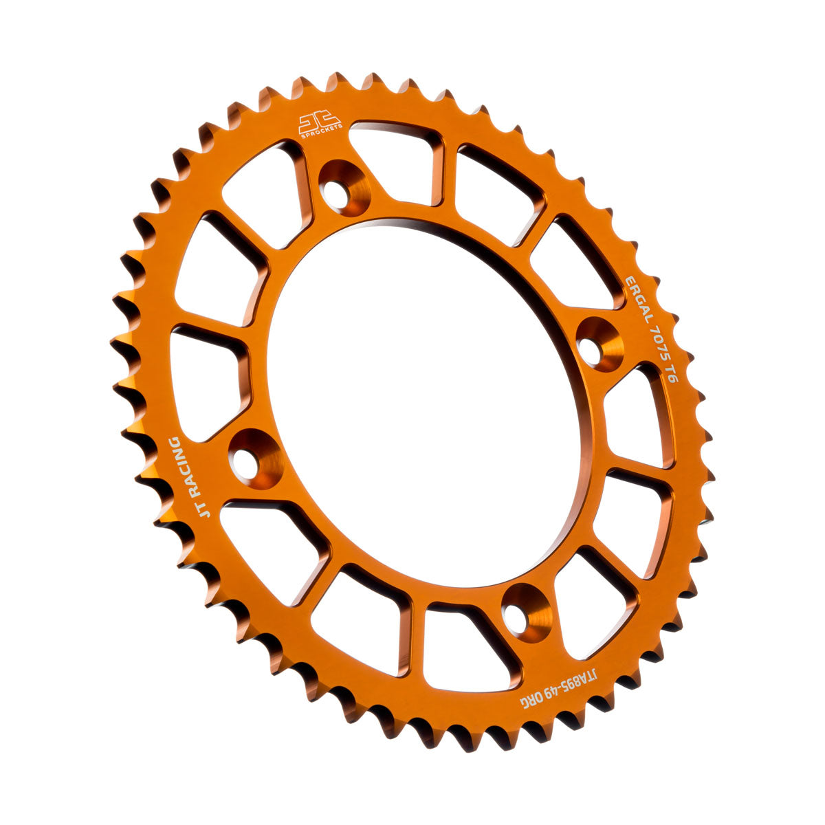JT Takaratas Alumiini 7075 T6 Oranssi JTA895.49ORG