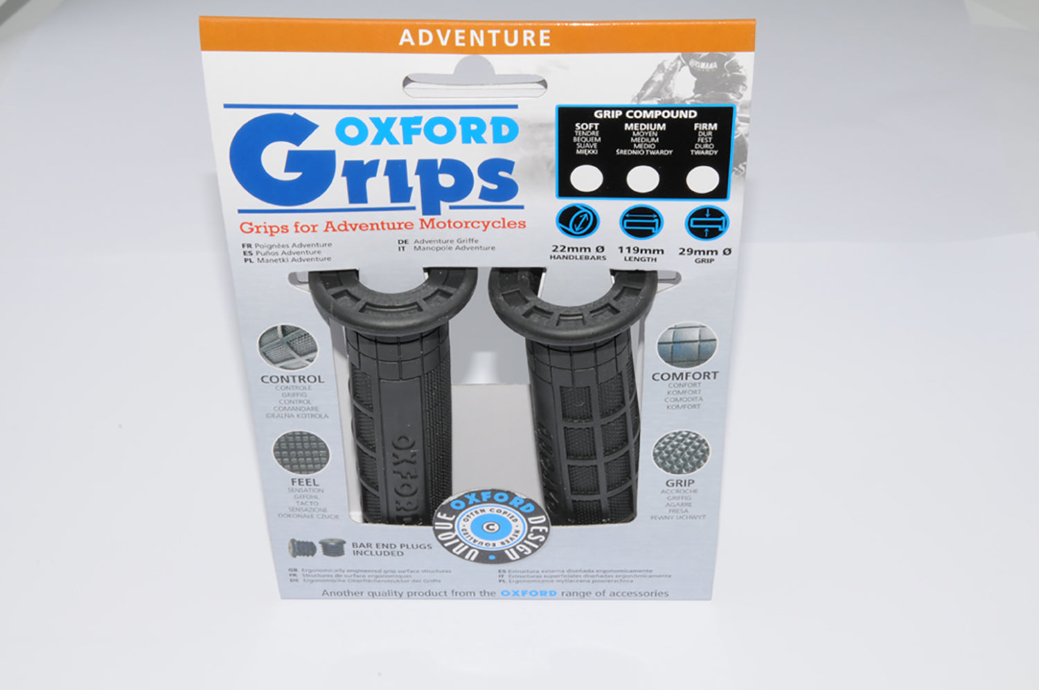 Oxford Adventure tupit Medium. 29mm bredd 119mm längd