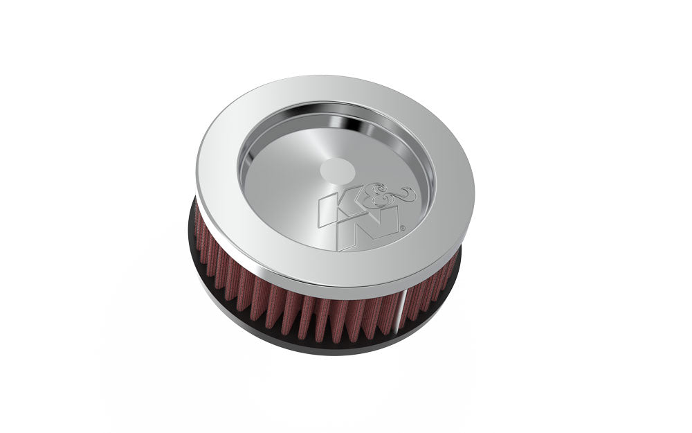 K&N Universal Clamp-On Air Filter 2-7/16"Flg, 5-1/8"Od, 2"H