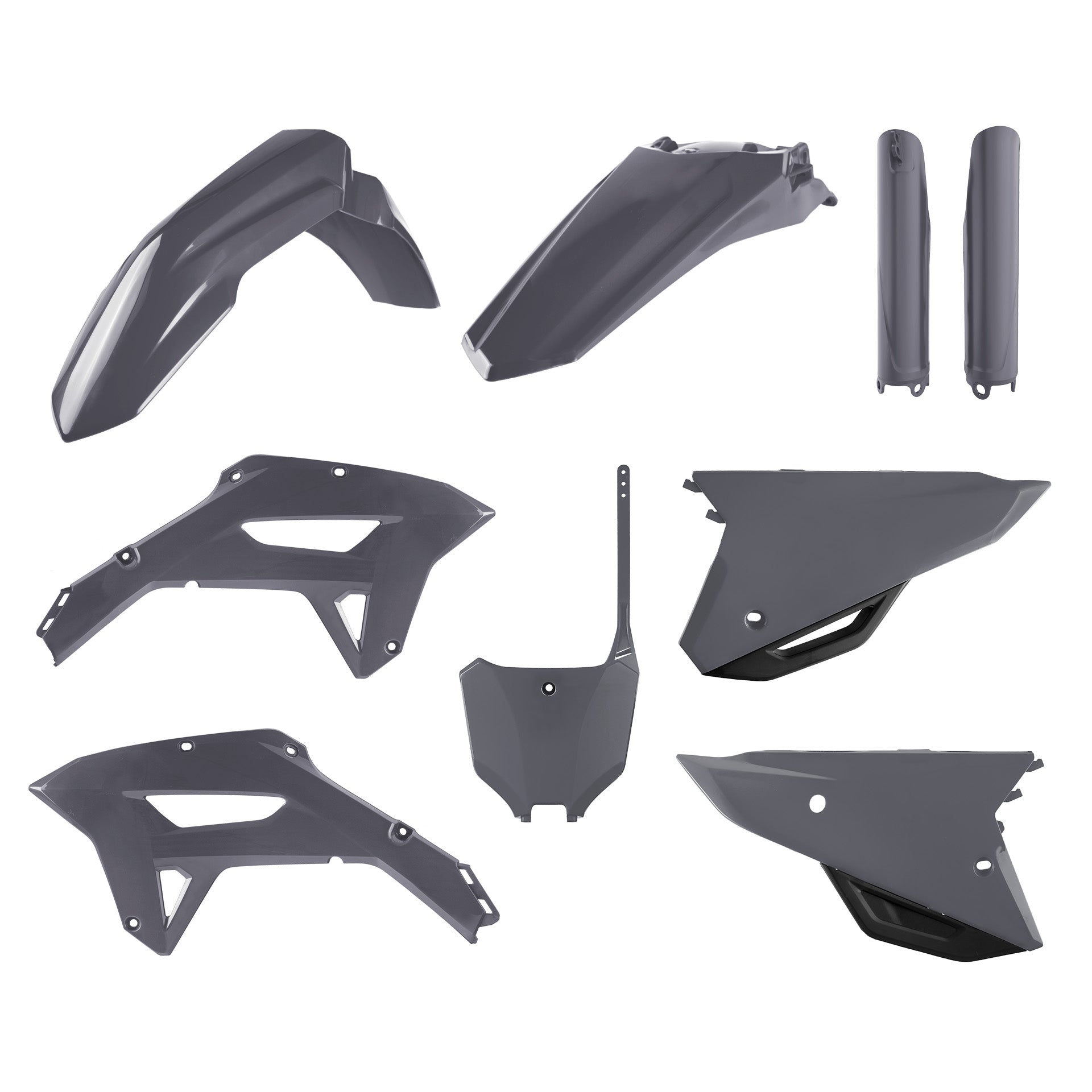 Polisport Plastic Kit Honda CRF450RX(21->) GREY