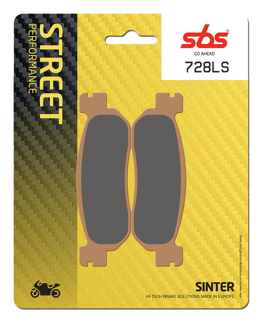 Sbs Jarrupalat Sintered Taakse