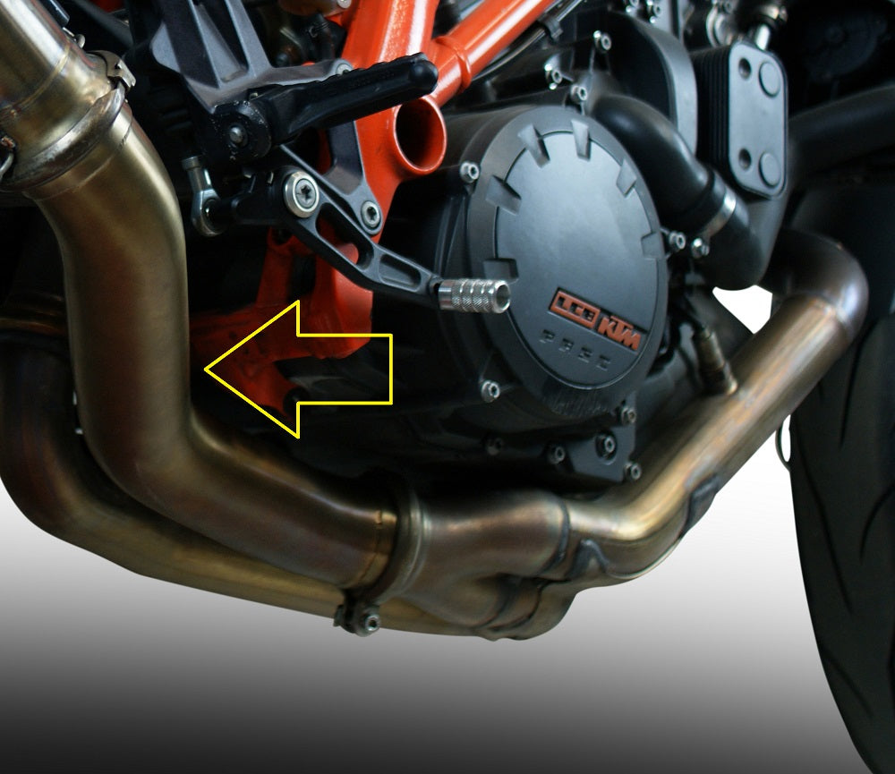 GPR KtmSuper Duke 1290 GT 2016/2021 e4 DECATALIZZATORE DE