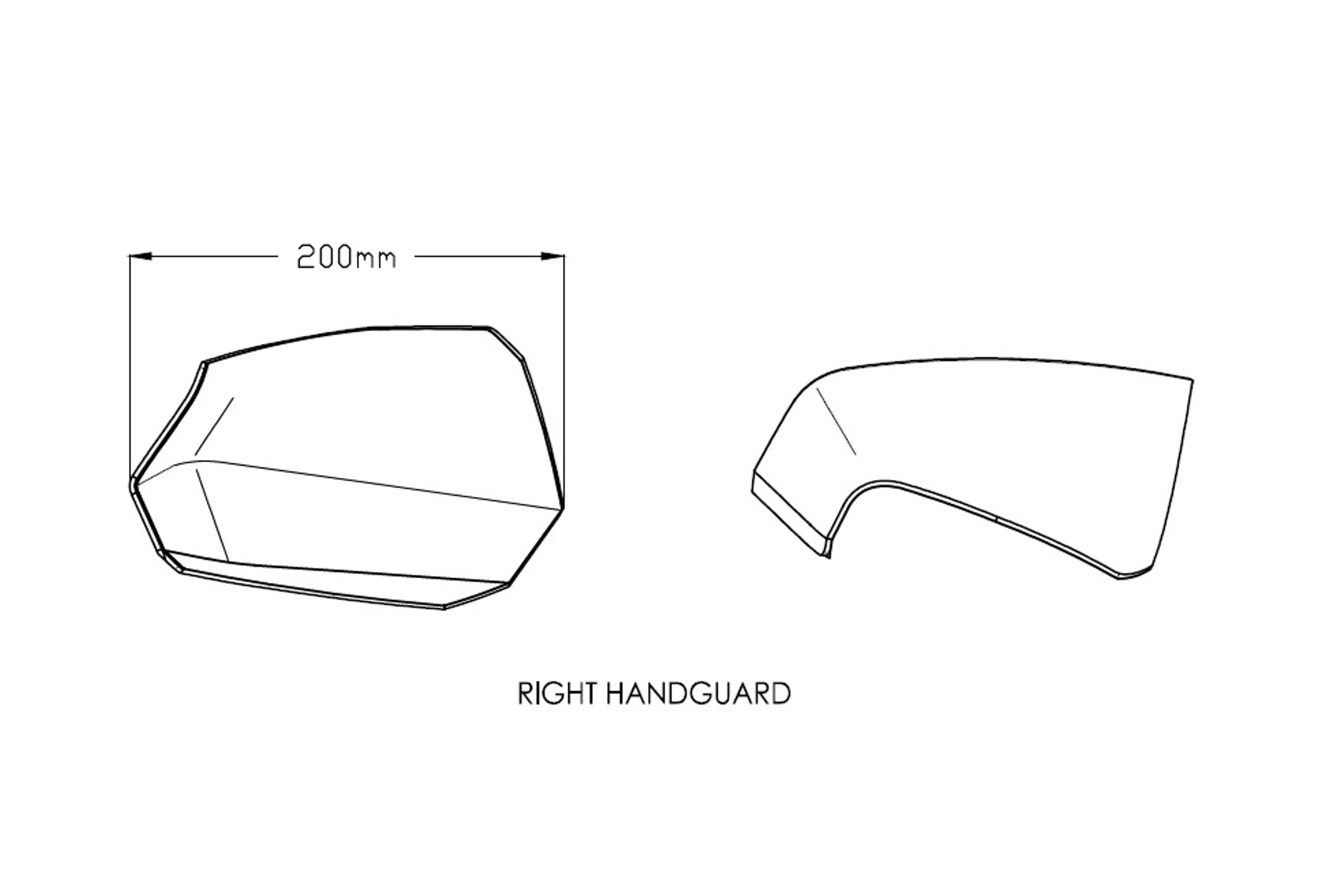 Puig Hand Guards Universal Maxiscooter C/Clear
