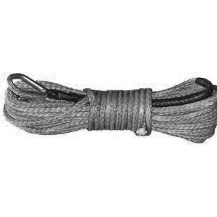 Bronco Synteettinen köysi 5.5mm x 10,3m Harmaa