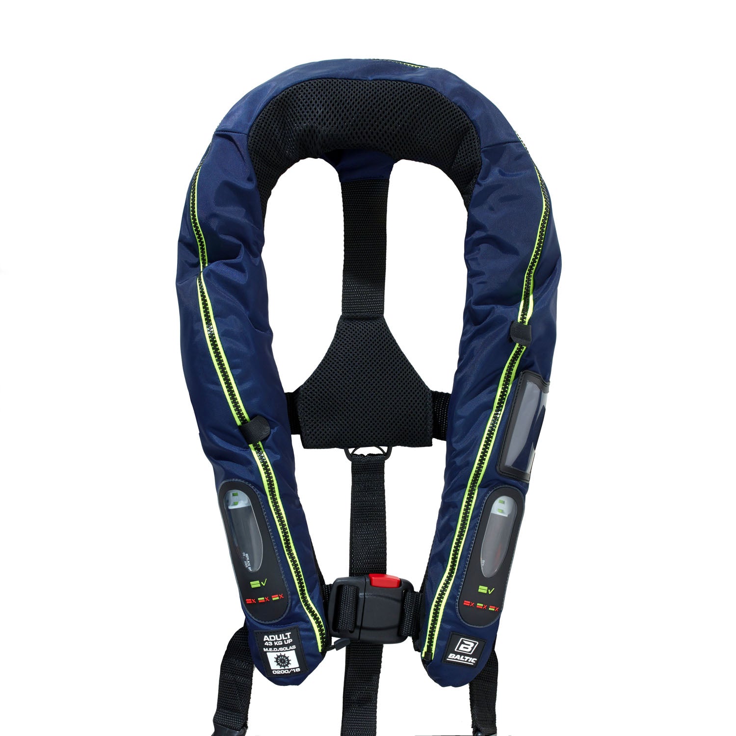 Baltic Legend 165 M.E.D./SOLAS auto ilmatäytteinen pelastusliivi navy 43+kg