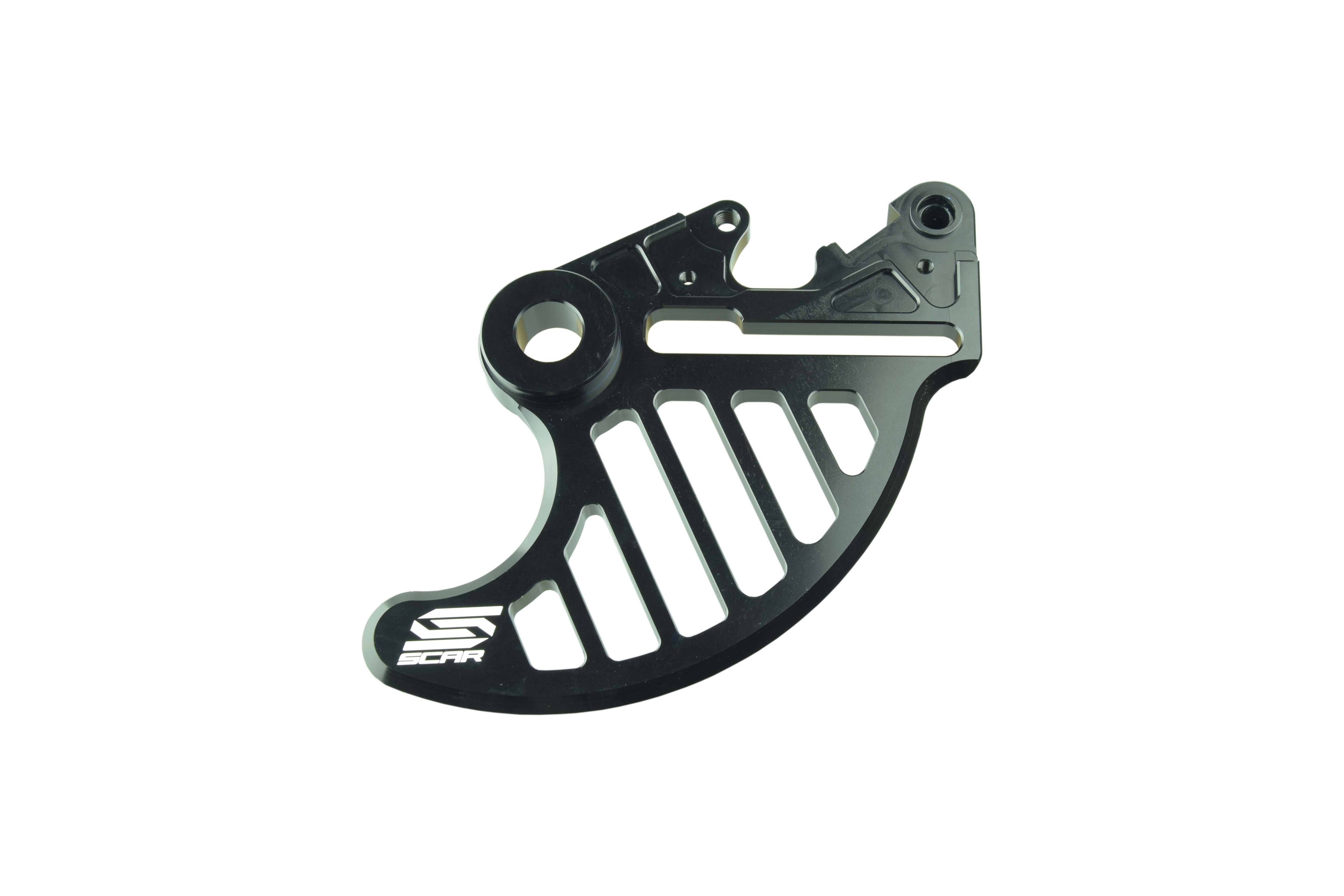 Scar Rear Disc Guard - EXC EXCF TE FE GasGas - Black color