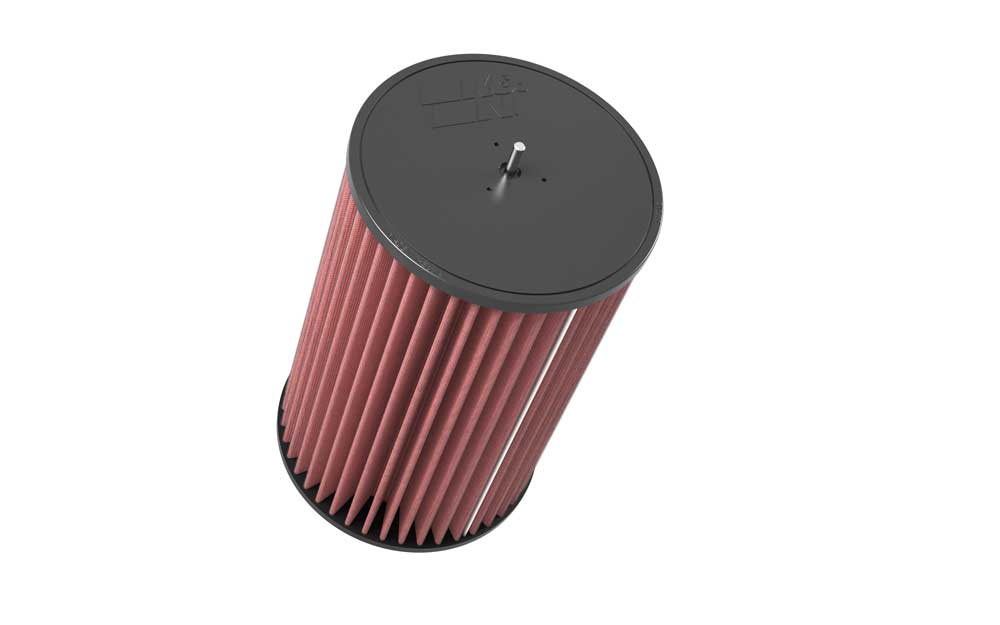 K&N Universal Clamp-On Air Filter 4-1/8"Flg, 7-3/8"B, 7"T W/Stud, 11-1/2"H