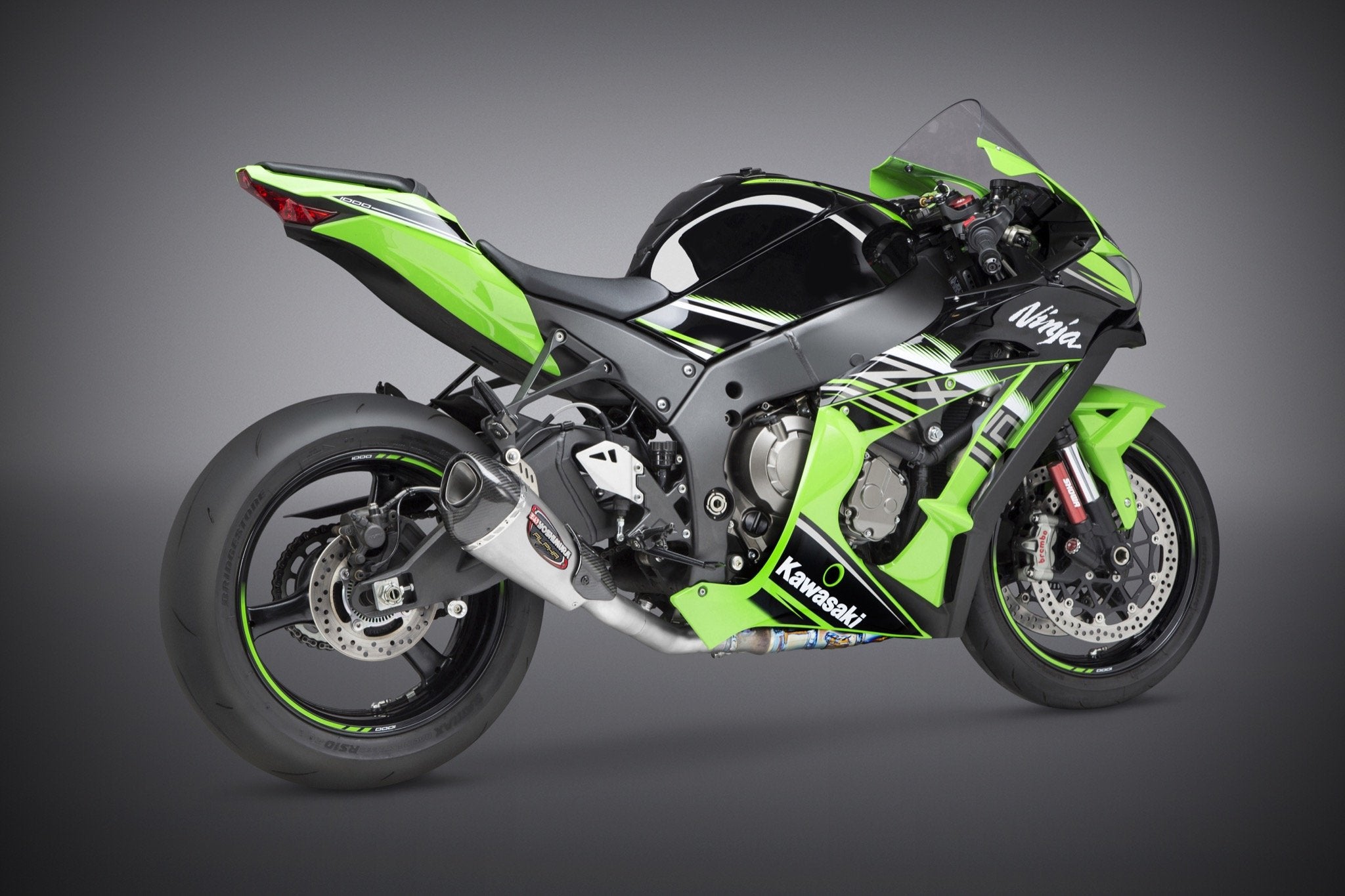 Yoshimura Kawasaki Zx-10R/Rr 2016-19 Race Alpha T 3Qtr Ss-Ss-Cf Works Finish